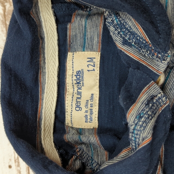 Genuine Kids Striped Pullover 12M - Picture 5 of 6